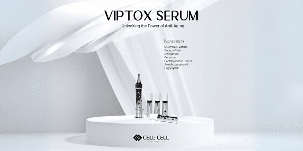 Experience Radiant Skin: How Cell by Cell US's VIPTOX Serum Transforms Your Skincare Routine