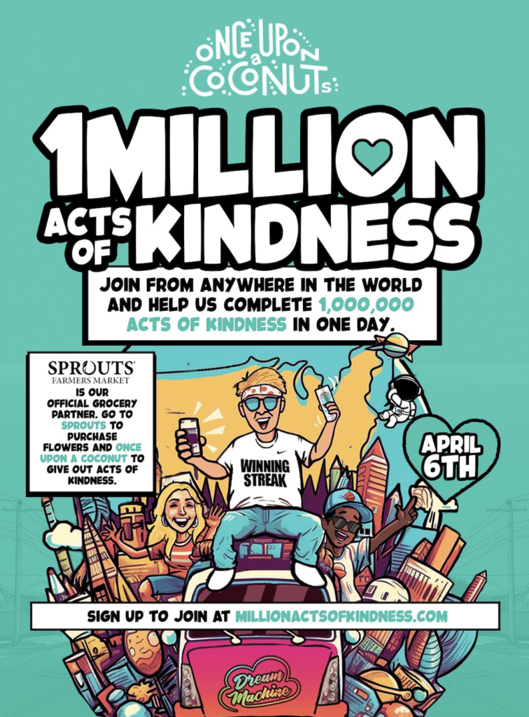 Charlie Rocket 1 Million Acts Of Kindness_2