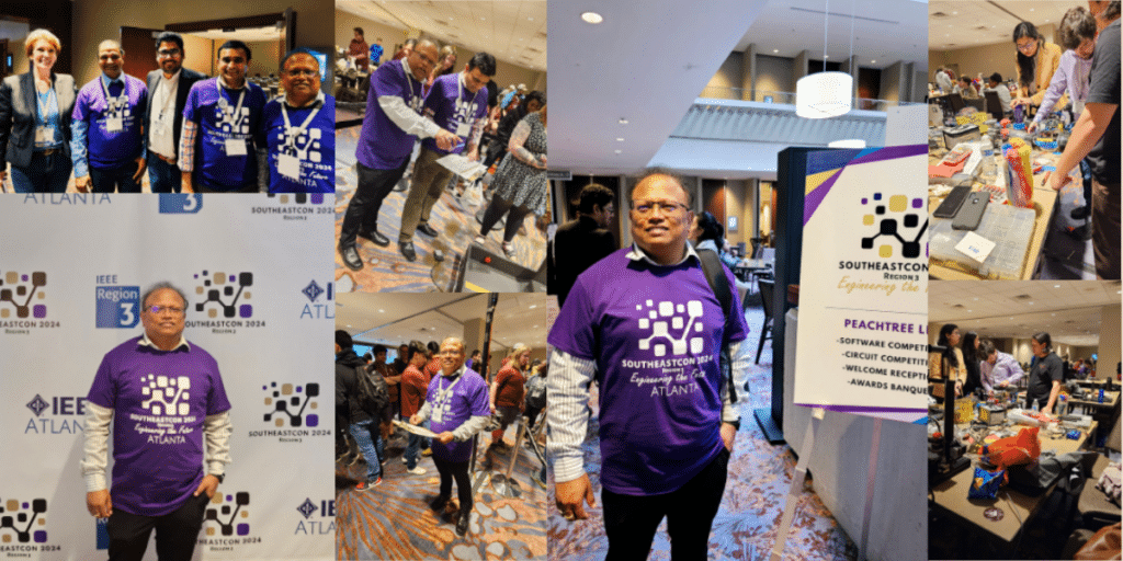Nurturing Future Innovators: Navin Kamuni's Impactful Role at IEEE SoutheastCon 2024