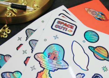 Subscribe Newsletter while Buying Holographic Stickers