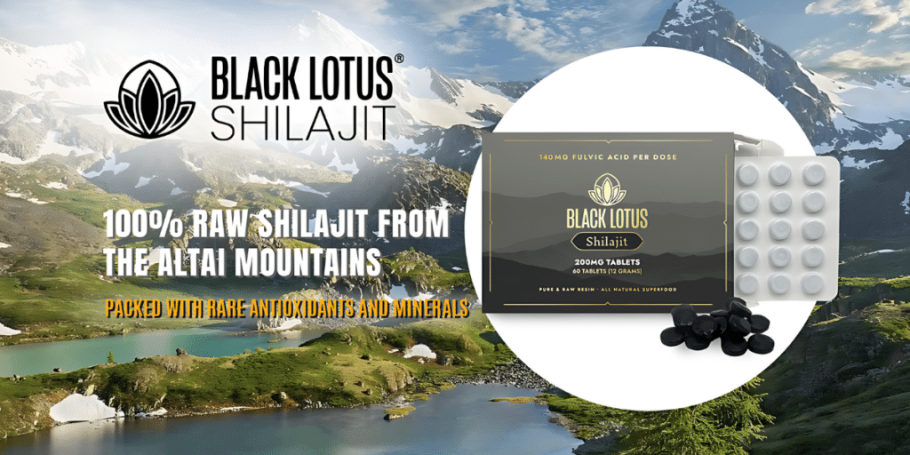 Unearthing the Power of Shilajit with Black Lotus