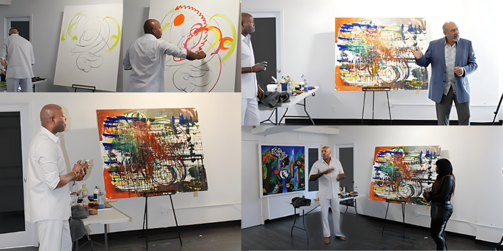 Garibaldi Jean's Live Painting Performance