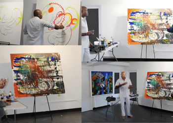 Garibaldi Jean's Live Painting Performance