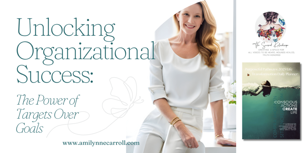 Unlocking Organizational Success The Power of Targets Over Goals