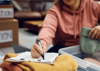 A Larger Benefit in Donating Old Clothes