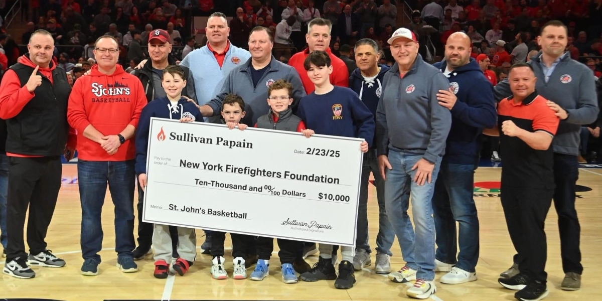 Recognizing First Responders: Sullivan Papain & St. John’s University’s Partnership