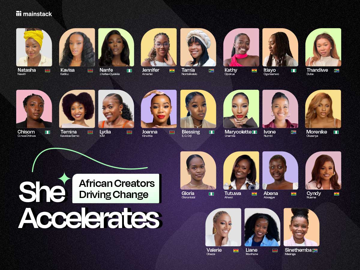 Mainstack Africa Puts the Spotlight on Women Driving Africa’s Digital Economy for International Women's Day 2025