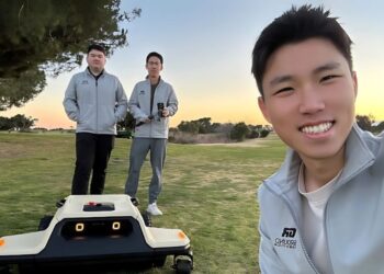 Ryan Xie Leads Ground Robotics into Golf Industry with Autonomous Maintenance Innovation