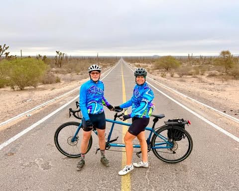 Cycling Toward Legacy: Lady JB Owen and Peter Giesin’s Record-Breaking Ride to Ignite Humanity