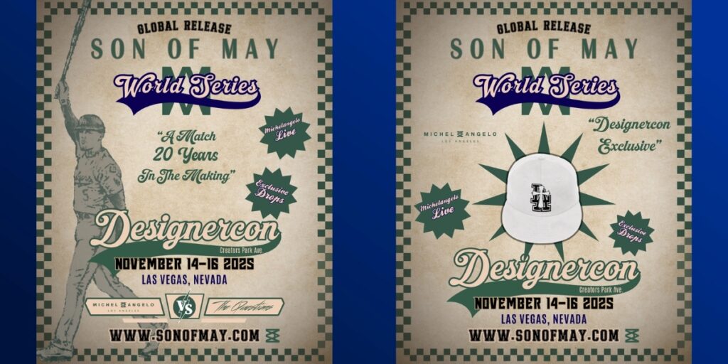 Son of May Debuts at DesignerCon Las Vegas 2025 by Michelangelo Falcon