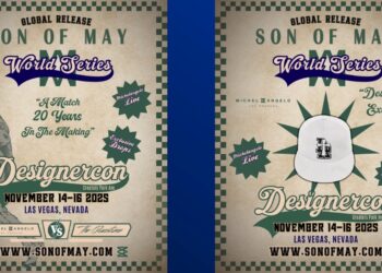 Son of May Debuts at DesignerCon Las Vegas 2025 by Michelangelo Falcon