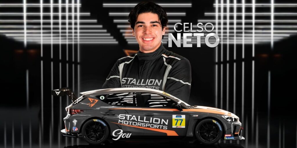 Celso Neto Joins Stallion: Brazil Takes the Green Flag in IMSA 2026