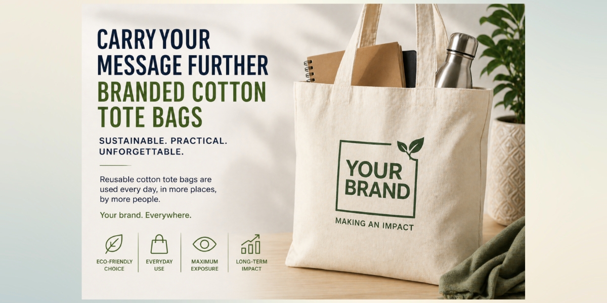 Carry Your Message Further with Branded Cotton Tote Bags