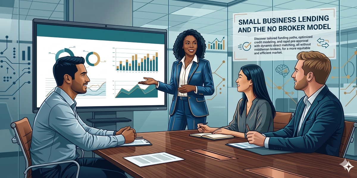 Small Business Lending and the No-Broker Model in 2026