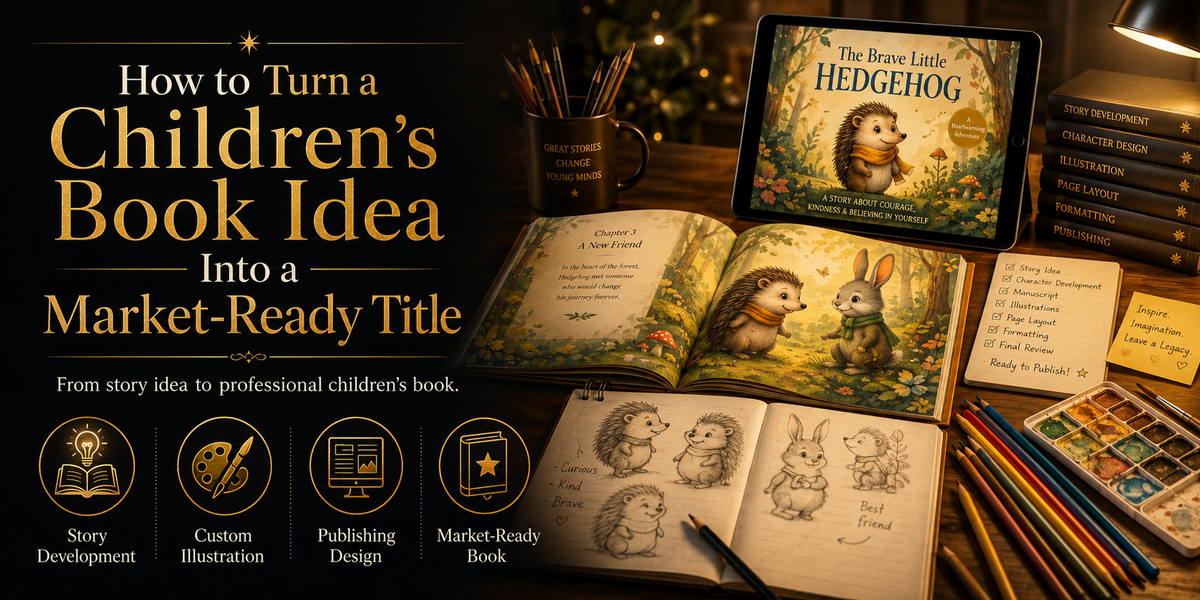 How to Turn a Children's Book Idea Into a Market-Ready Title