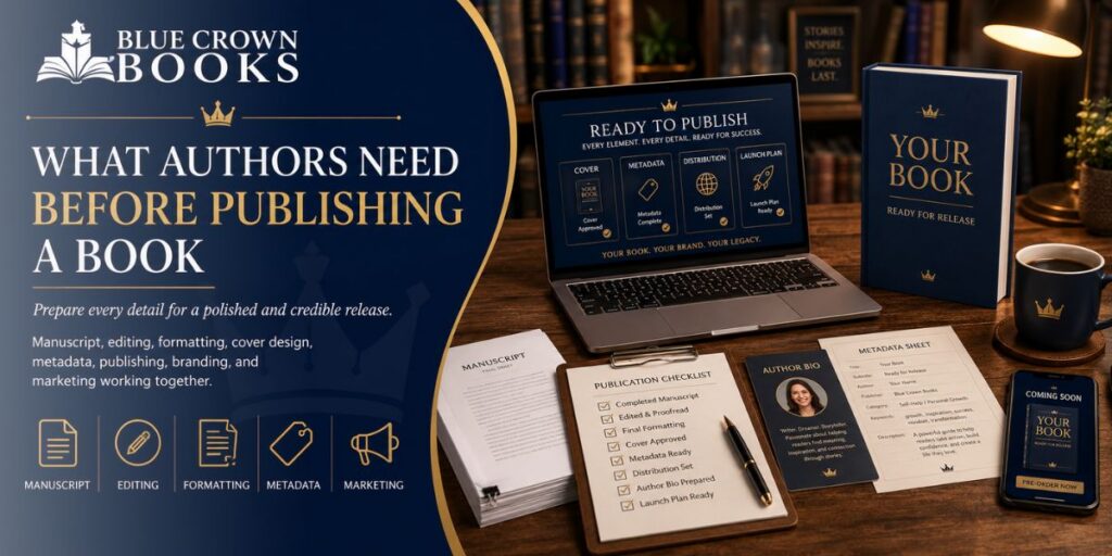 What Authors Need Before Publishing a Book