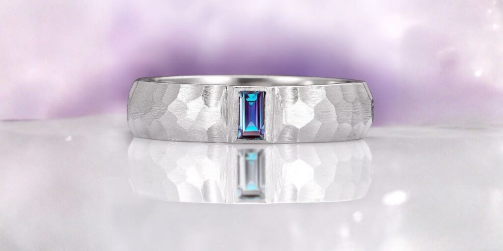 Alexandrite Wedding Rings and A Band That Changes With the Light