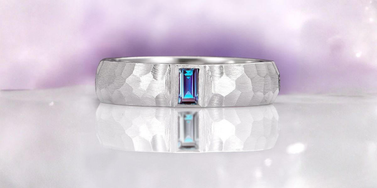 Alexandrite Wedding Rings and A Band That Changes With the Light
