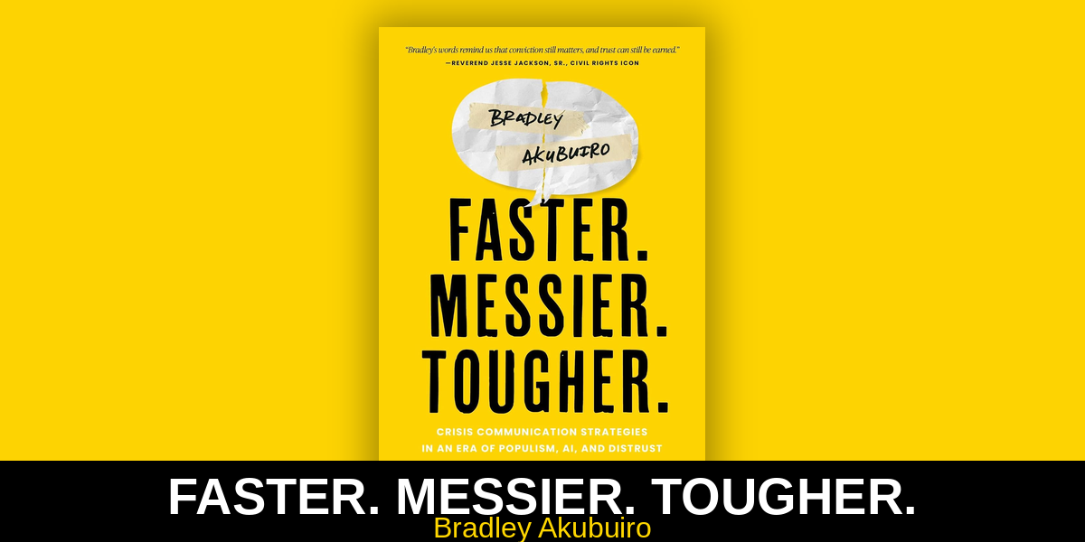 Bradley Akubuiro Was Boeing's Chief Spokesperson During the 737 MAX Crisis. Here Is What He Learned That No Playbook Could Have Taught Him.