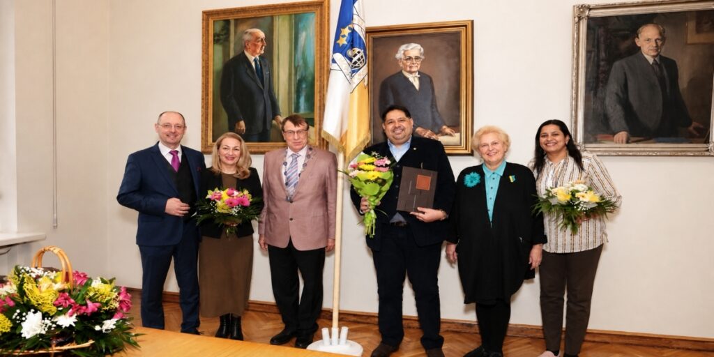 Dr. Kanan Visvanats and His Remarkable Latvia Connection and Honorary Membership