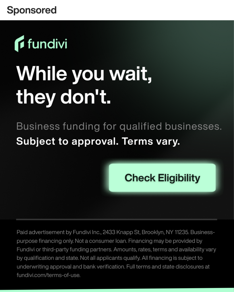 Small business funding made simple
