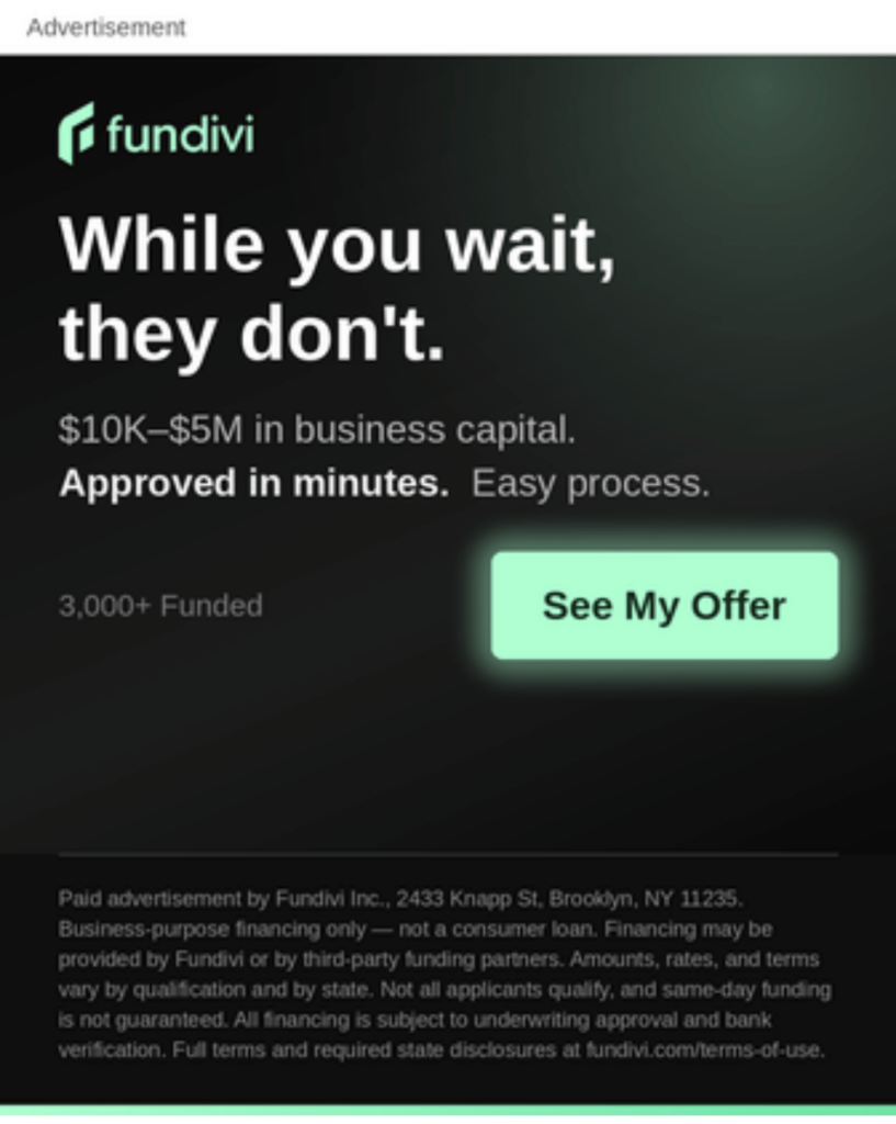 Small business funding made simple