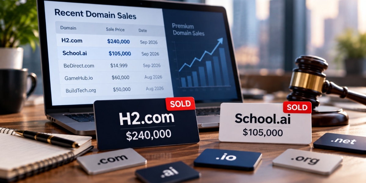 What Recent Six-Figure Domain Sales Tell Us About the Premium Domain Market