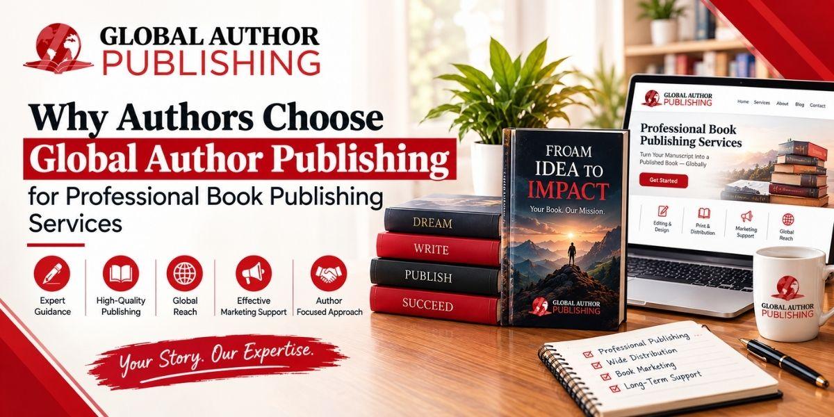 How Global Author Publishing Approaches Professional Book Publishing Services