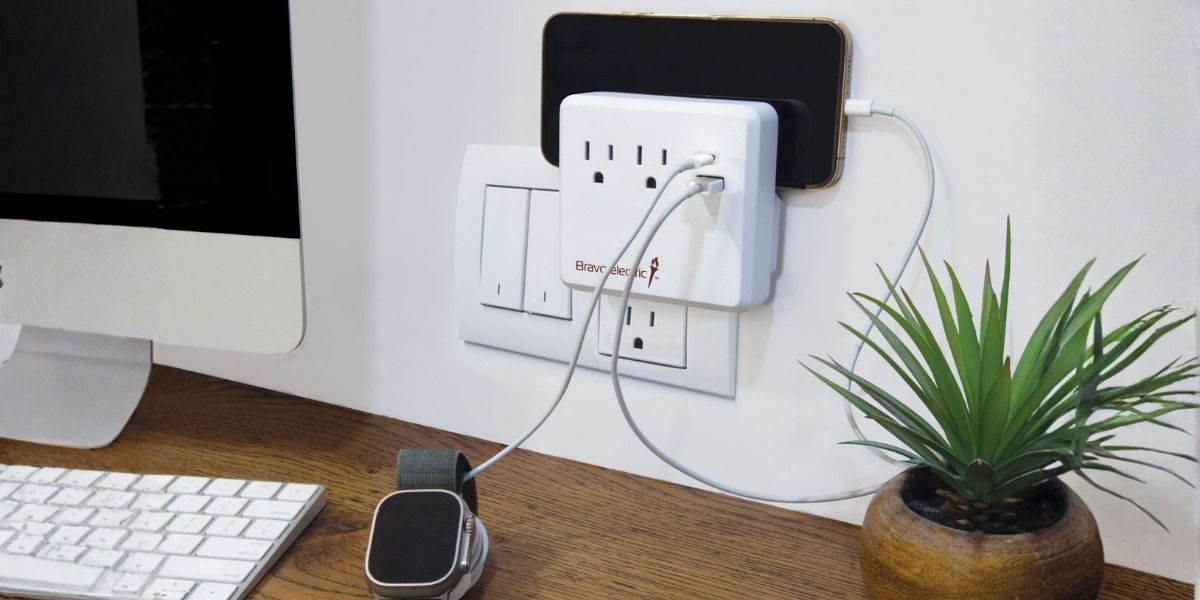 Swivel and Slide Adapter Reduces Wire Clutter While Targeting Hardware and Hospitality Buyers