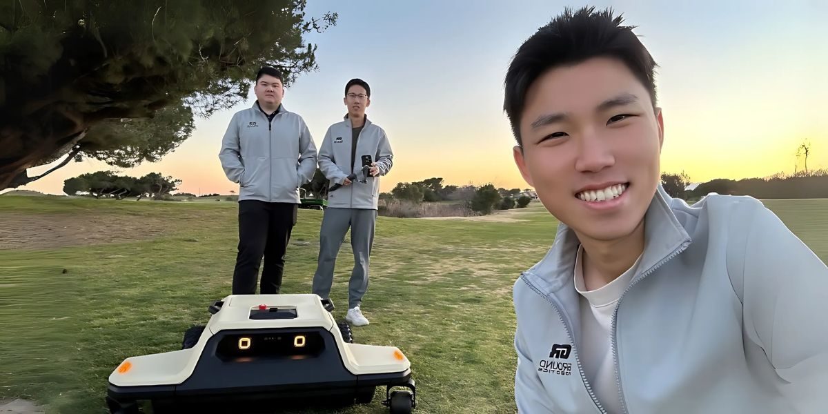 Ryan Xie Leads Ground Robotics into Golf Industry with Autonomous Maintenance Innovation